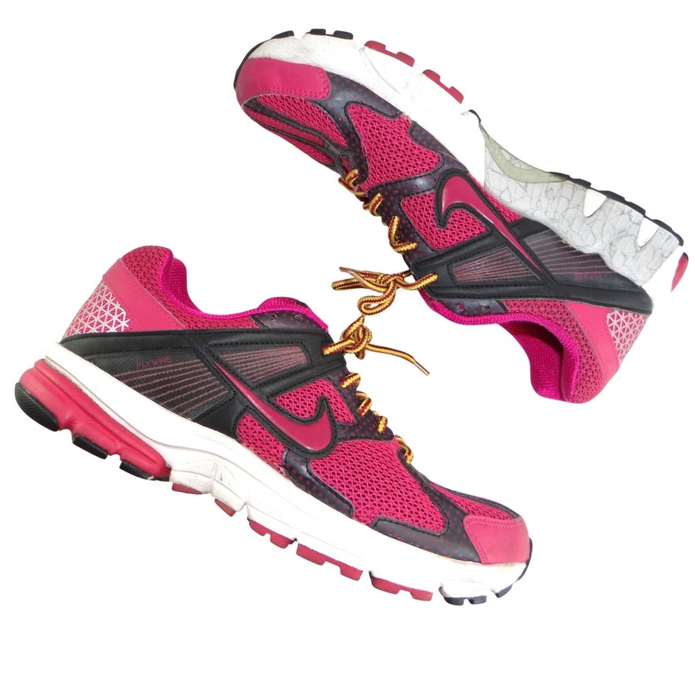 Nike Air Zoom Structure 14‎ Womens Pink Black Running Shoes Size 9